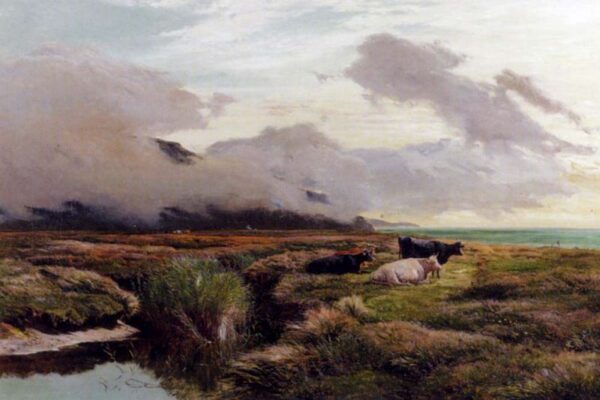 By The Shore by Sidney Richard Percy, hand-painted oil reproduction
