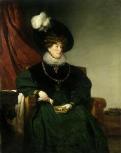 Cacilie Freiin von Eskeles by Friedrich von Amerling, hand-painted oil painting reproduction