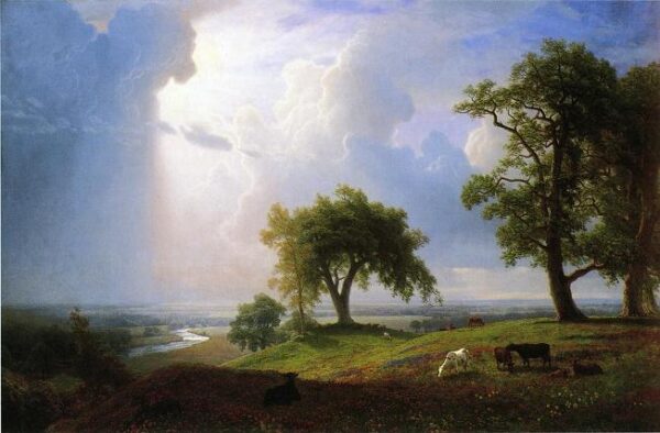 California Spring by Albert Bierstadt, hand-painted oil painting reproduction