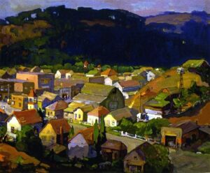 Cambria by Franz Bischoff, hand-painted oil painting reproduction