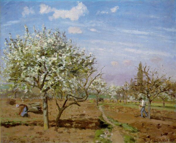 Le verger by Camille Pissarro, hand-painted oil painting reproduction