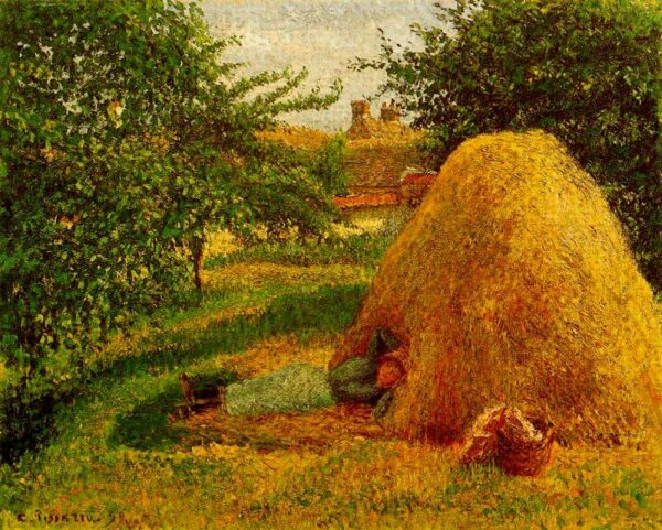 Suesta by Camille Pissarro, hand-painted oil painting reproduction