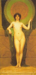 Campaspe by John William Godward, hand-painted oil painting reproduction