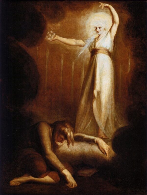 St. John’s Vision of the Seven Candlesticks by Henry Fuseli, hand-painted oil painting reproduction