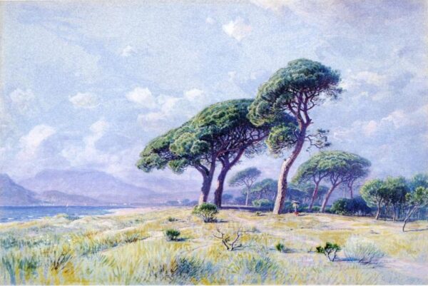 Cannes by William Stanley Haseltine, hand-painted oil painting reproduction