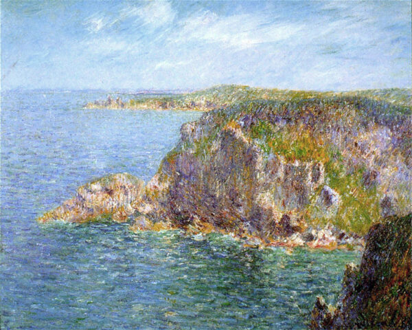 Cap Frehel by Gustave Loiseau, hand-painted oil painting reproduction