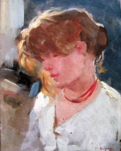 Cap de Taranca by Nicolae Grigorescu, hand-painted oil painting reproduction