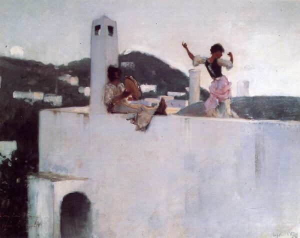 Capri by John Singer Sargent, hand-painted oil painting reproduction