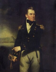 Captain Sir George Ralph Collier by Sir William Beechey, hand-painted oil painting reproduction
