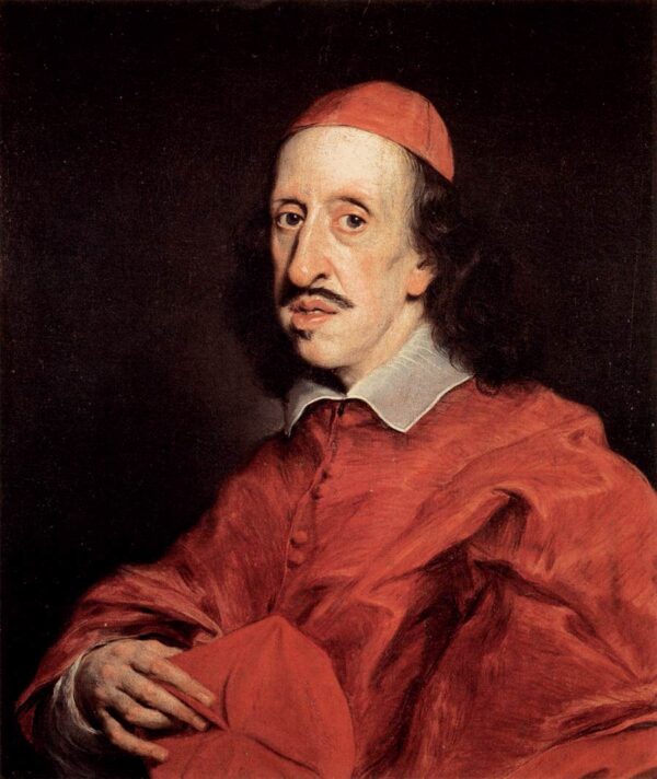 Cardinal Leopoldo de’ Medici by Baciccio, hand-painted oil painting reproduction