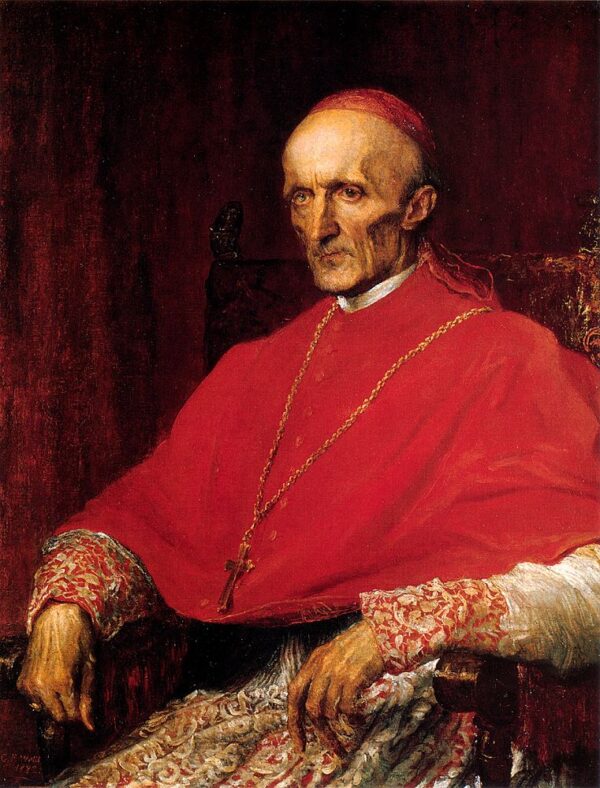 Cardinal Manning by George Frederic Watts, hand-painted oil painting reproduction