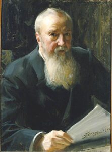 Carl Fredrik Liljevalch by Anders Zorn, hand-painted oil painting reproduction