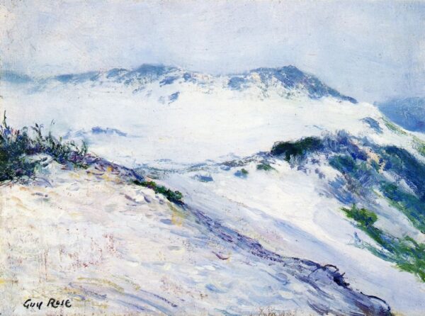 Carmel Dunes II by Guy Rose, hand-painted oil painting reproduction