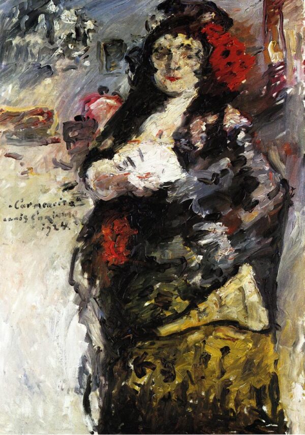 Carmencita by Lovis Corinth, hand-painted oil painting reproduction