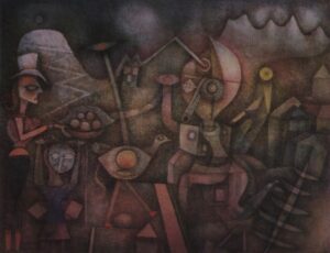 Carnival in the Mountains by Paul Klee, hand-painted oil painting reproduction