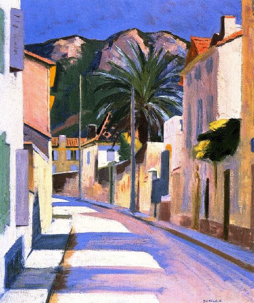Cassis by Francis Cadell, hand-painted oil reproduction