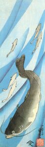 Catfish by Utagawa Kuniyoshi, hand-painted oil painting reproduction