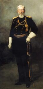 Portrait of Colonel David Perry – 9th U. S. Cavalry by Robert Henri, hand-painted oil painting reproduction