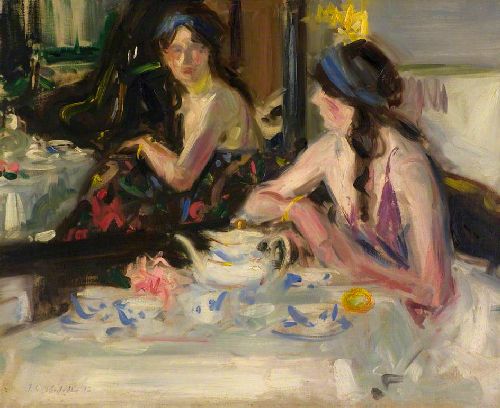 Cecilia by Francis Cadell, hand-painted oil reproduction