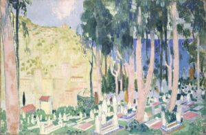 Cemetery of El Keter by Maurice Denis, hand-painted oil painting reproduction