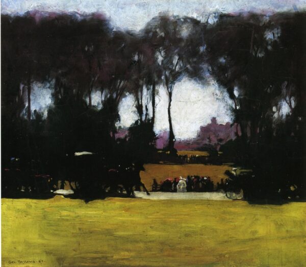 Central Park by George Bellows, hand-painted oil painting reproduction