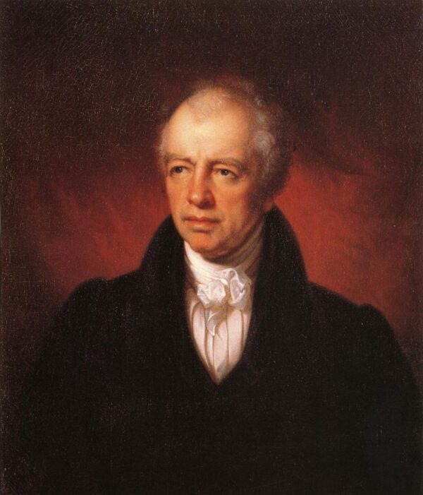 Chancellor James Kent by Rembrandt Peale, hand-painted oil reproduction