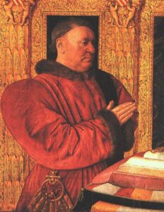 Chancellor of France by Jean Fouquet, hand-painted oil painting reproduction
