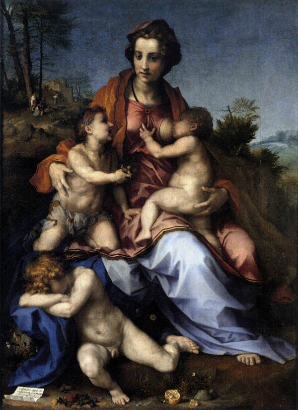 Charity by Andrea del Sarto, hand-painted oil painting reproduction