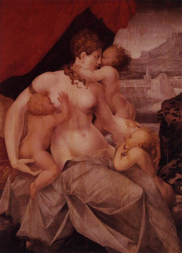 Charity by Jean Cousin the Elder, hand-painted oil painting reproduction