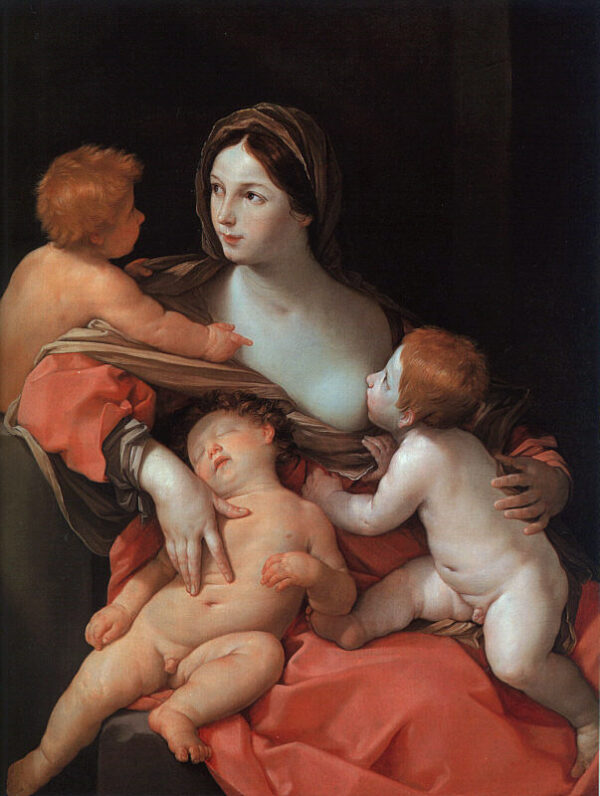 Charity by Guido Reni, hand-painted oil painting reproduction