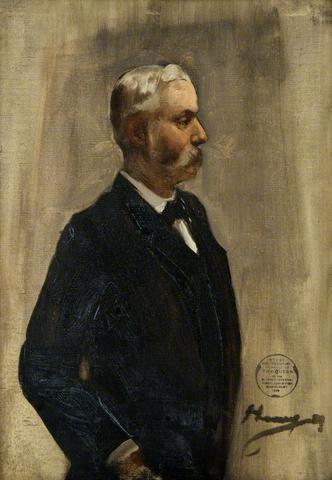 Charles Howatson by John Lavery, hand-painted oil reproduction
