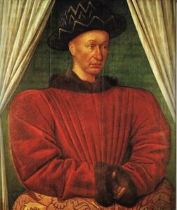 Charles VII of France by Jean Fouquet, hand-painted oil painting reproduction