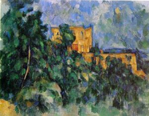 Chateau Noir by Paul Cézanne, hand-painted oil painting reproduction