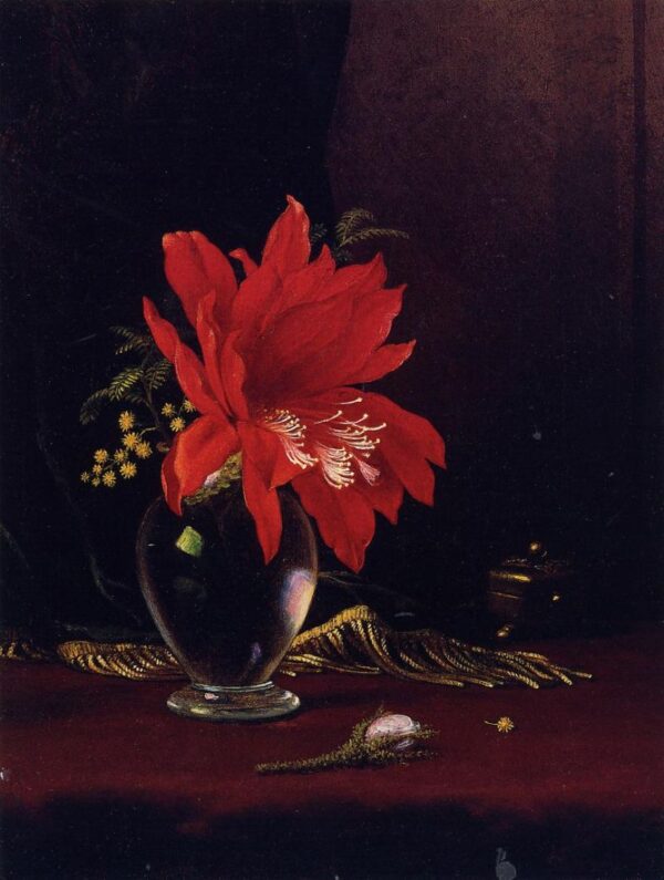 Chateau of Flower by Martin Johnson Heade, hand-painted oil painting reproduction
