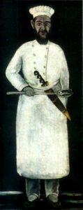 Chef de Cuisine by Niko Pirosmani, hand-painted oil painting reproduction