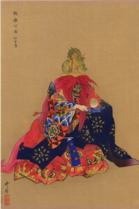 Chikubushima (Chikubu Island) by Tsukioka Kogyo, hand-painted oil painting reproduction