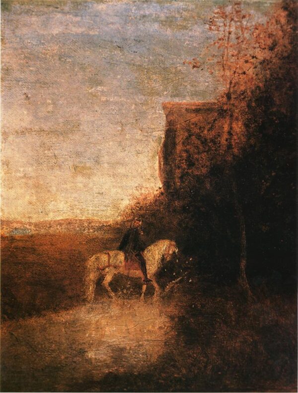 Childe Harold’s Pilgrimage by Albert Pinkham Ryder, hand-painted oil painting reproduction