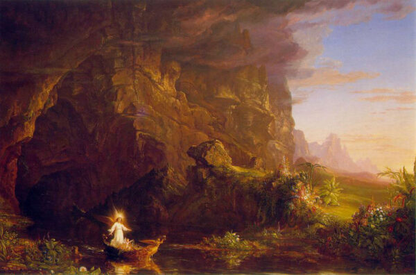 Childhood by Thomas Cole, hand-painted oil painting reproduction