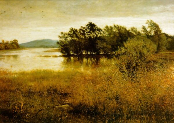 Chill October by John Everett Millais, hand-painted oil painting reproduction