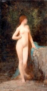 Chloe by Jules Joseph Lefebvre, hand-painted oil painting reproduction