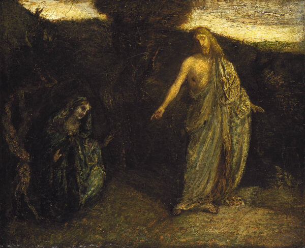 Christ Appearing to Mary by Albert Pinkham Ryder, hand-painted oil painting reproduction