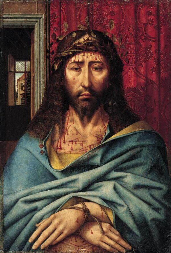 Christ as the Man of Sorrows by Colijn de Coter, hand-painted oil painting reproduction