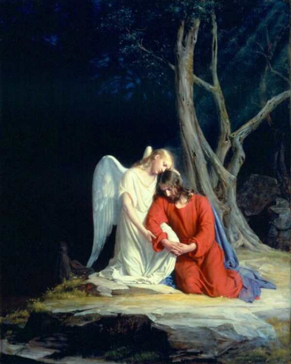 Christ at Gethsemane by Carl Heinrich Bloch, hand-painted oil painting reproduction
