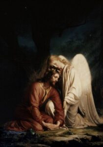Christ at Gethsemane b by Carl Heinrich Bloch, hand-painted oil painting reproduction