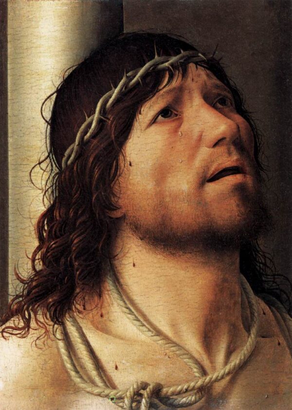 Christ at the Column by Antonello da Messina, hand-painted oil painting reproduction