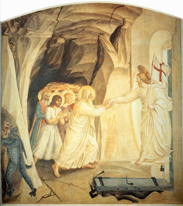 Christ in Limbo by Fra Angelico, hand-painted oil painting reproduction