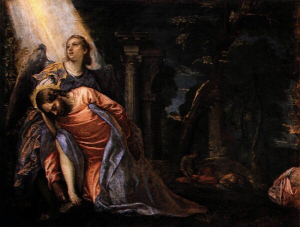 Christ in the Garden of Gethsemane by Paolo Veronese, hand-painted oil painting reproduction