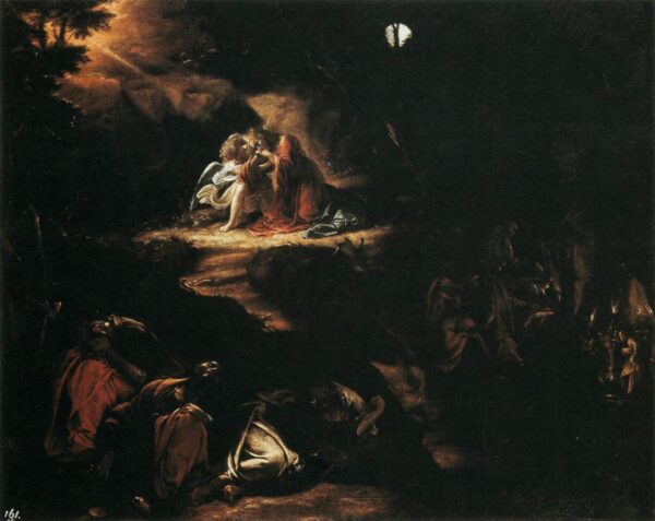 Christ in the Garden of Gethsemane by Orazio Borgianni, hand-painted oil painting reproduction