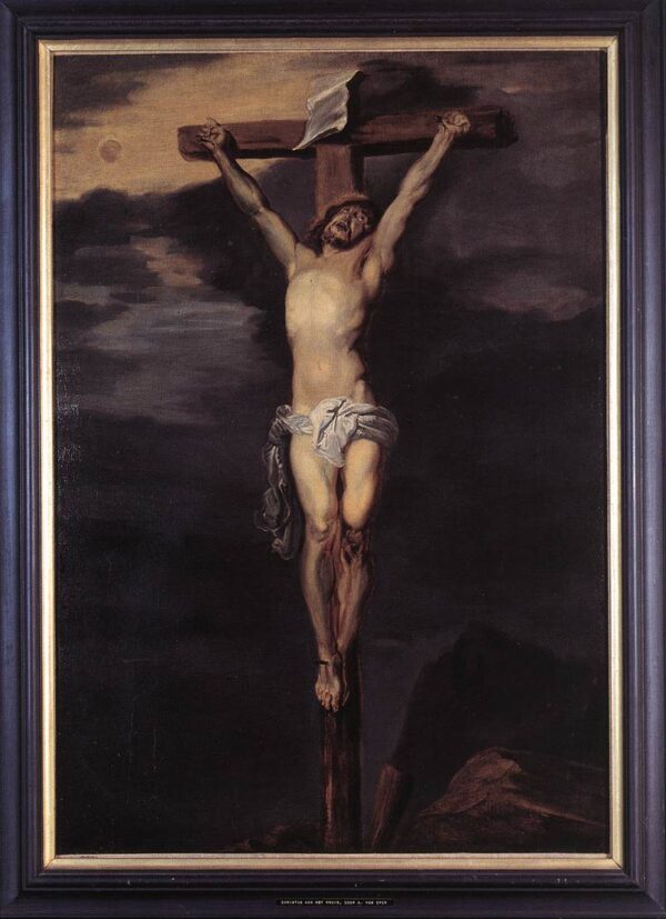 Christ on the Cross by Sir Anthony van Dyck, hand-painted oil painting reproduction