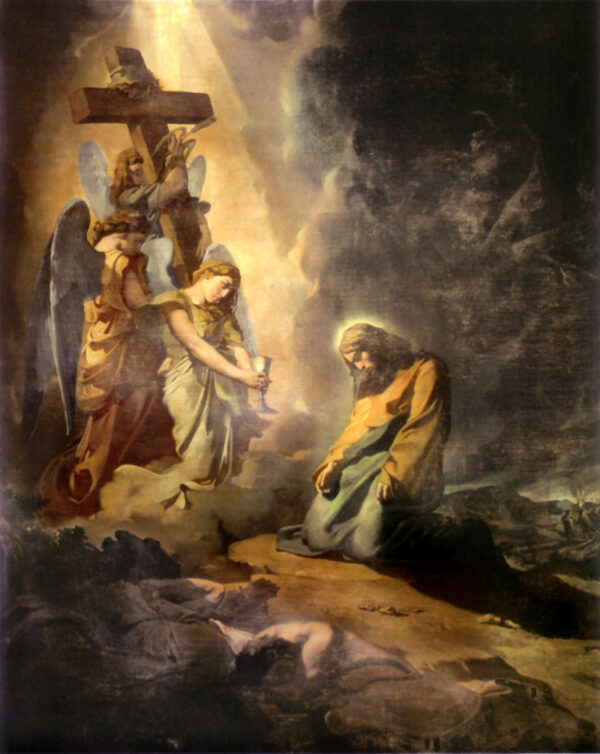 Christ on the Mount of Olives by Théodore Chassériau, hand-painted oil painting reproduction
